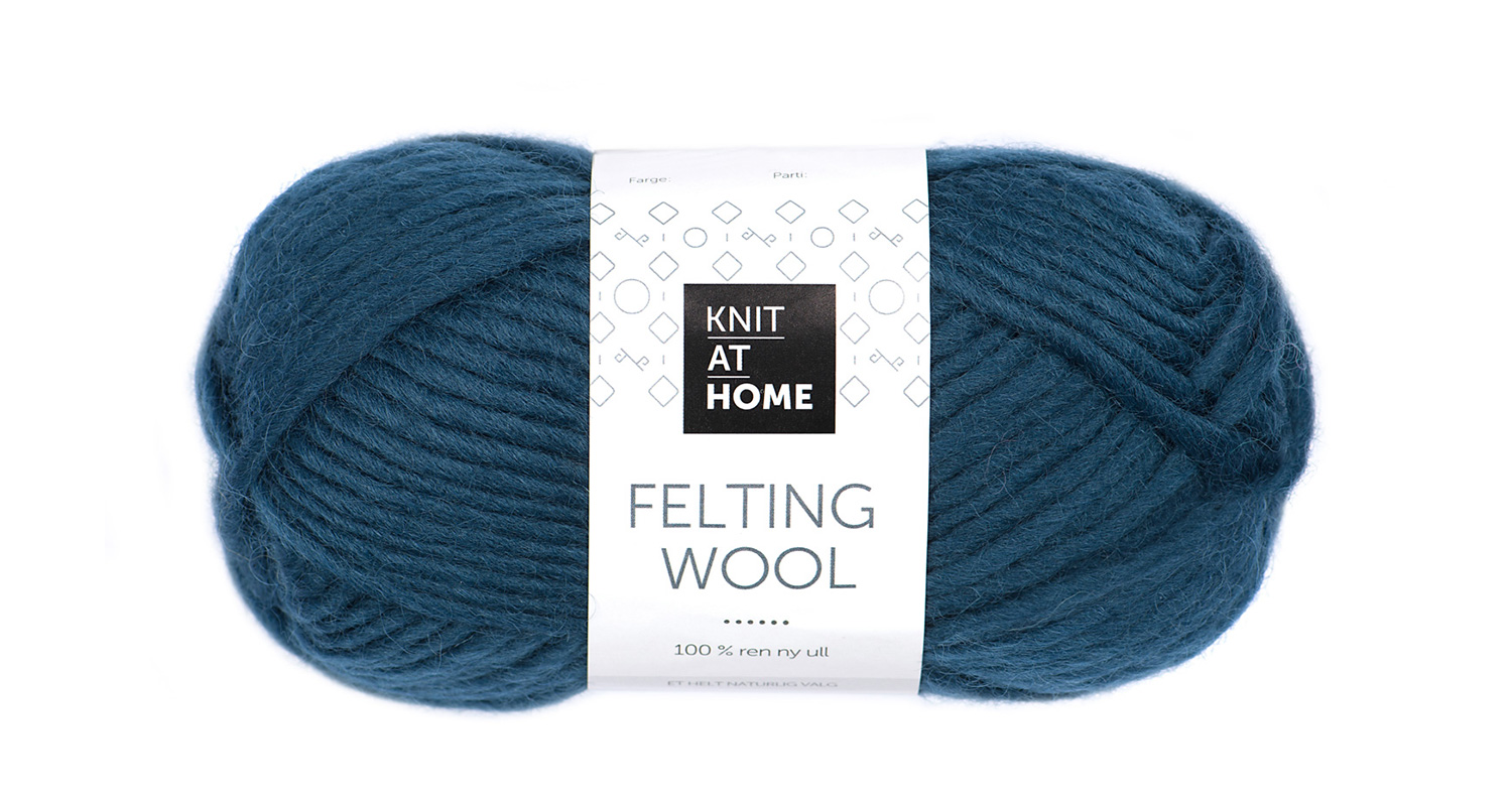 AT HOME Felting Wool -40% – Garnhandleriet